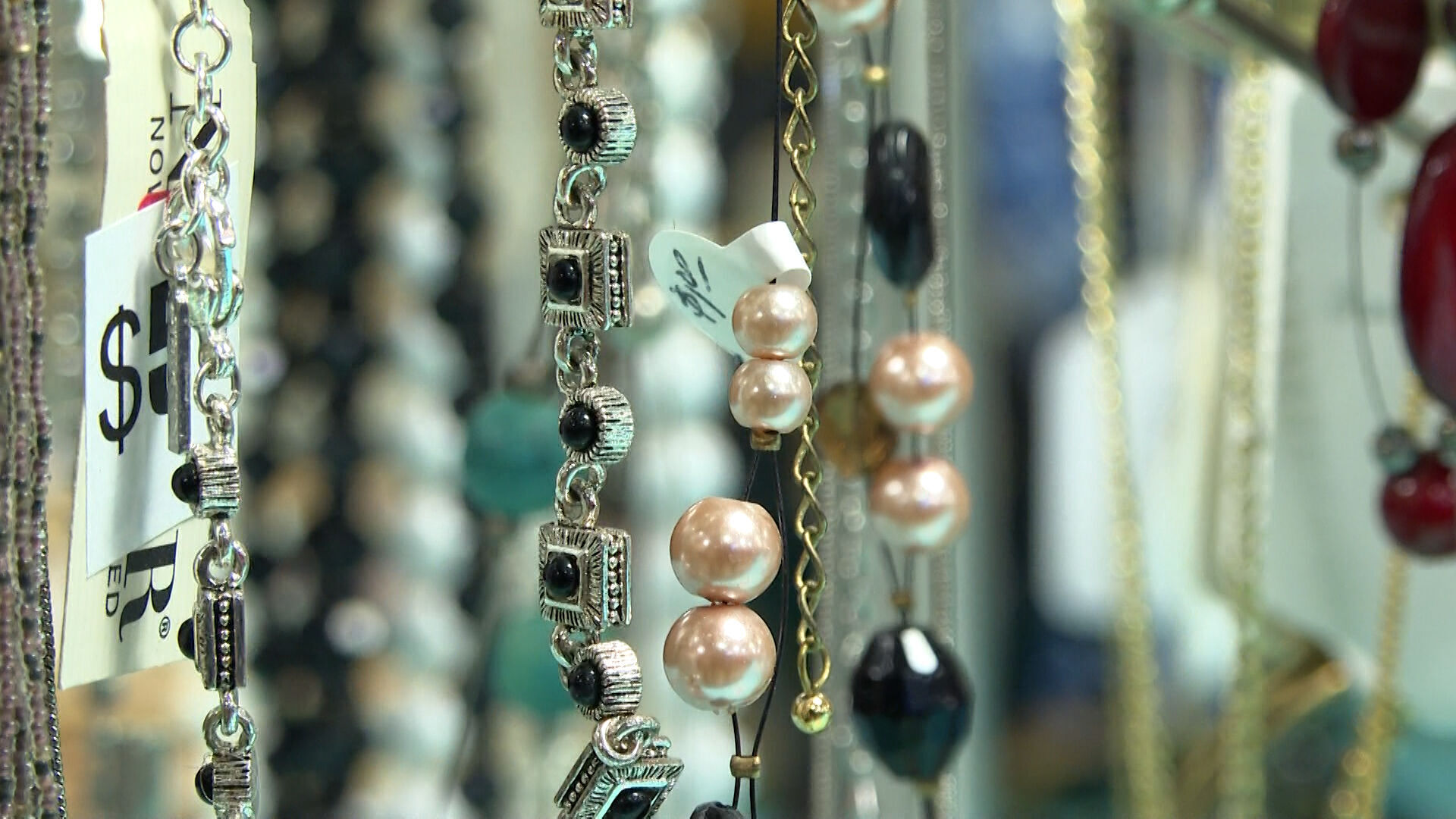Some jewels sold during the event.